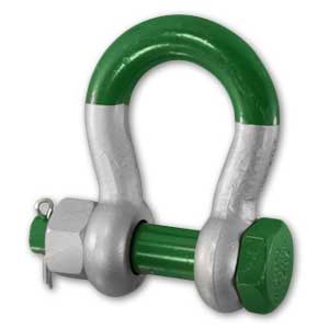 Green Pin Safty Pin Super Bow Shackle