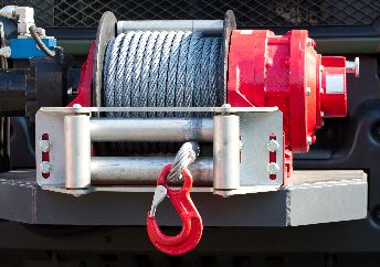 Winch with hook