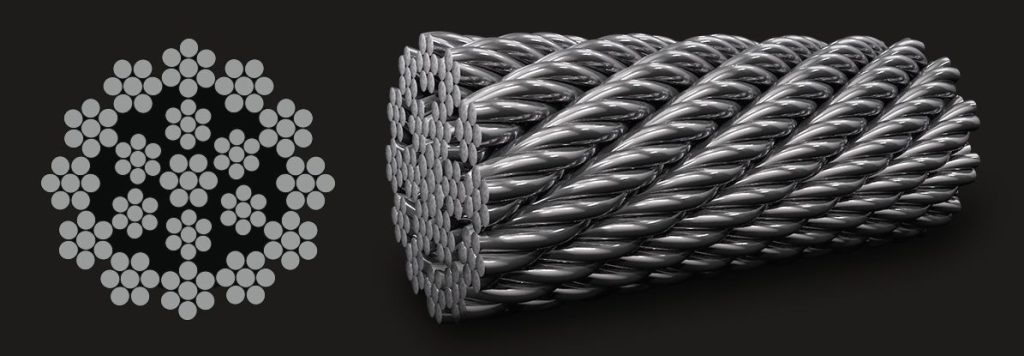 18X7 Rotation Resistant Stainless Steel Wire Rope - Steel Wire Rope